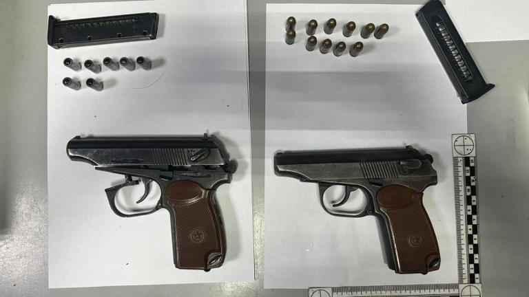 2 пистолета изъяли полицейские у 22-летнего жителя Иркутска